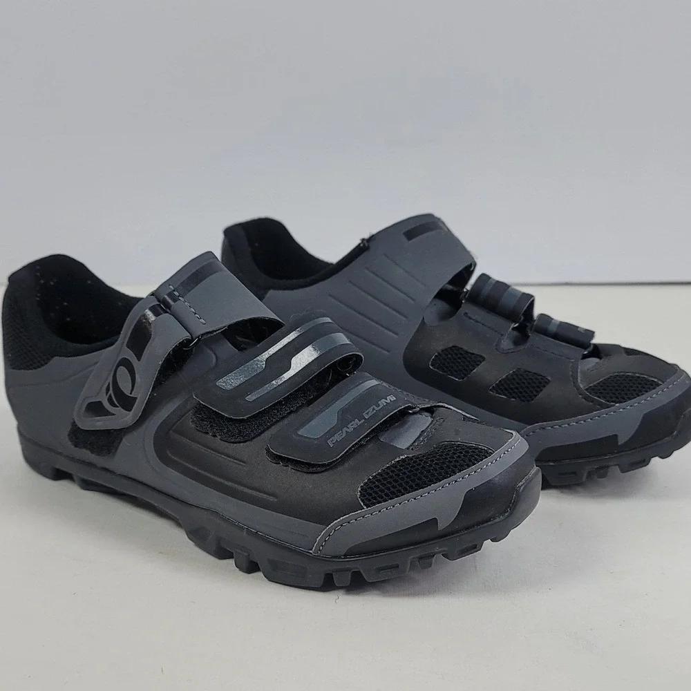 Pearl Izumi All-Road v4 Women Cycling Shoes Black Shadow Grey US 7.5 EUR 38